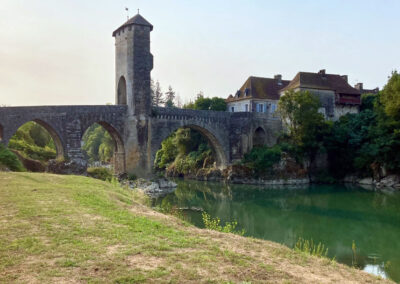 Orthez, Pont Vieux mit Brückenturm