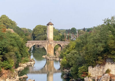 Orthez, Pont Vieux mit Brückenturm
